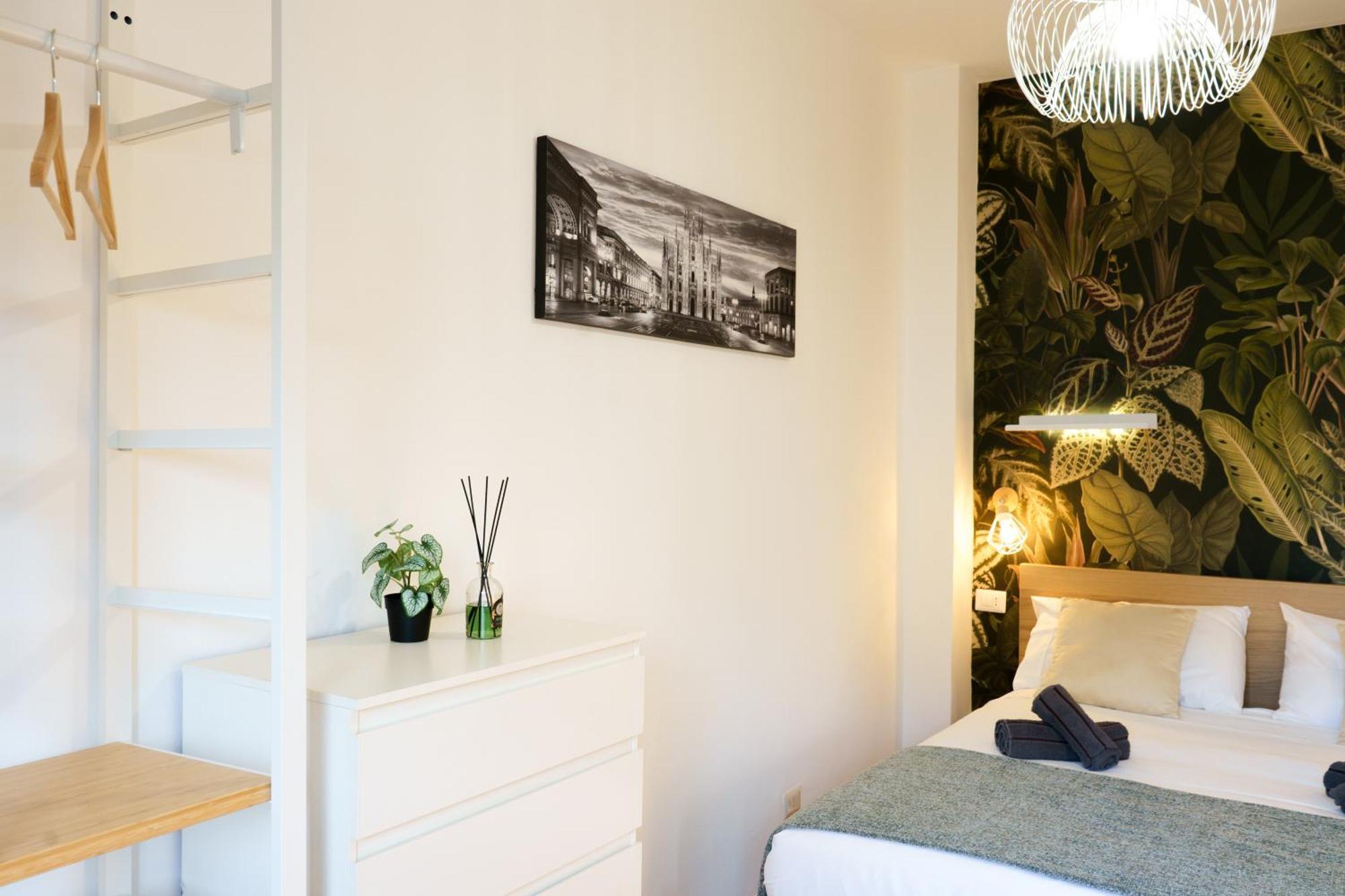 2Min Metro Rossa-20Min San Siro-Ac-Parcheggi Apartment Milan Luaran gambar